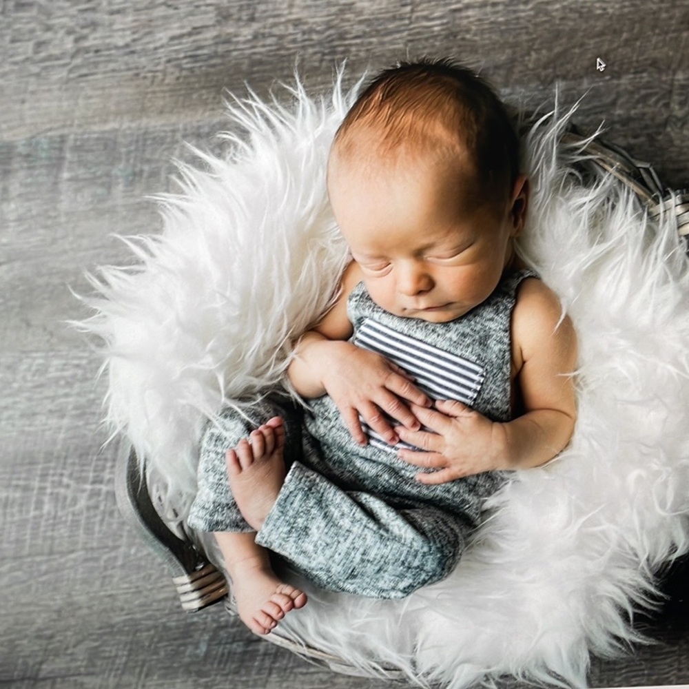Newborn Gray Jumper
